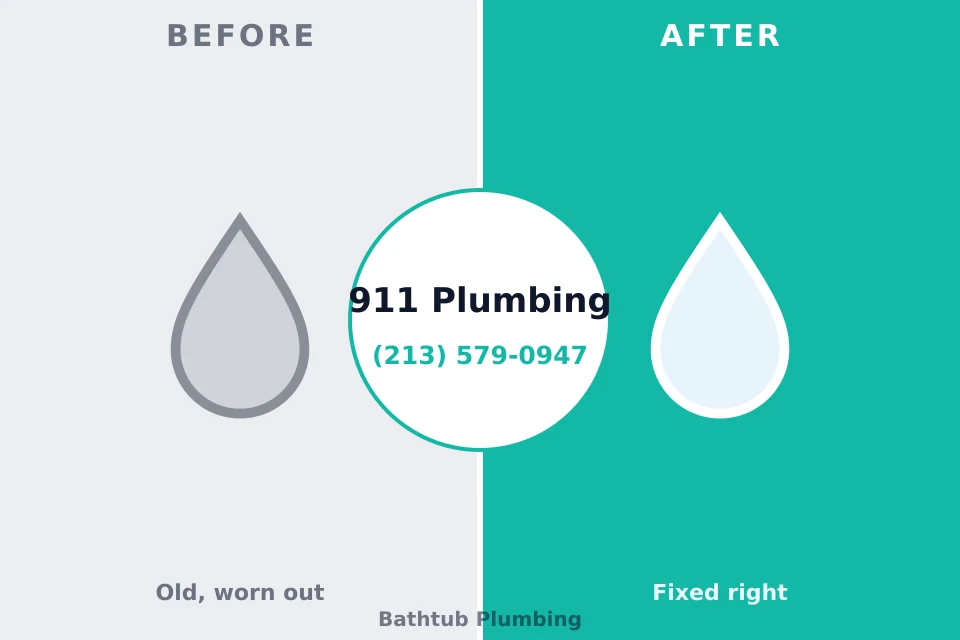 Before and after: plumbing company Inkster, MI